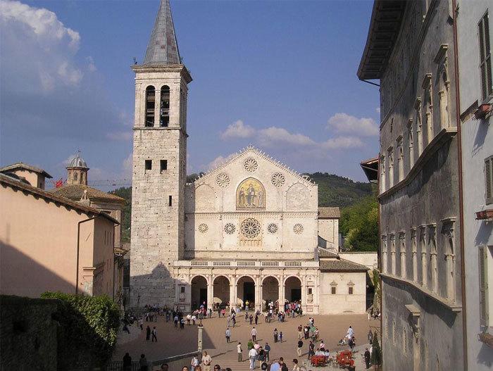 La Terrazza Apartment Spoleto Bagian luar foto