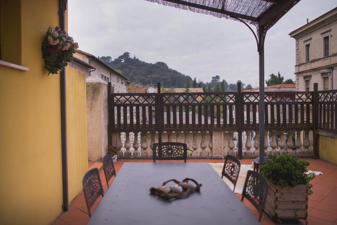 La Terrazza Apartment Spoleto Bagian luar foto